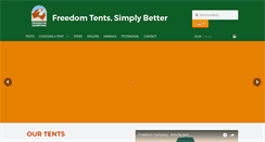 Desktop Screenshot of freedomcamping.com.au